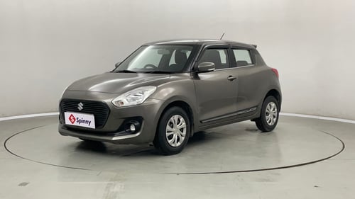 Used 2019 Maruti Suzuki Swift VXi AMT Petrol Automatic exterior LEFT FRONT CORNER VIEW