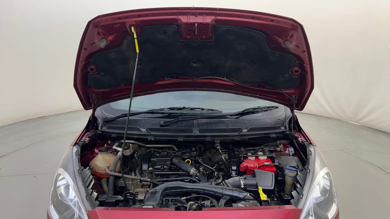 Used 2019 Ford Freestyle Titanium Plus 1.2 Ti-VCT Petrol Manual engine ENGINE & BONNET OPEN FRONT VIEW