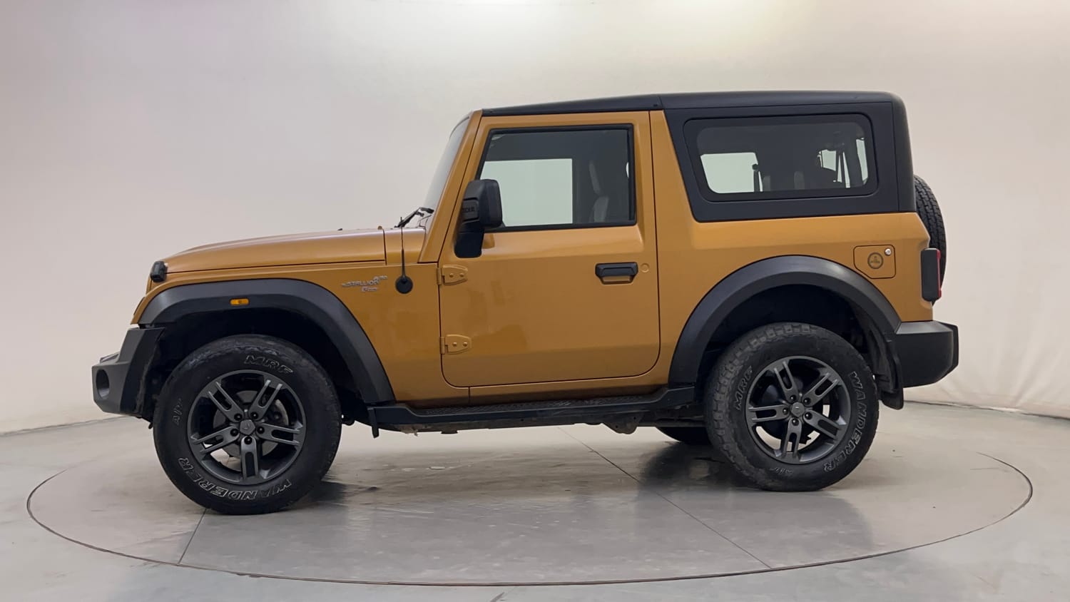 Used 2023 Mahindra Thar LX Hard Top Petrol AT RWD Petrol Automatic exterior LEFT SIDE VIEW