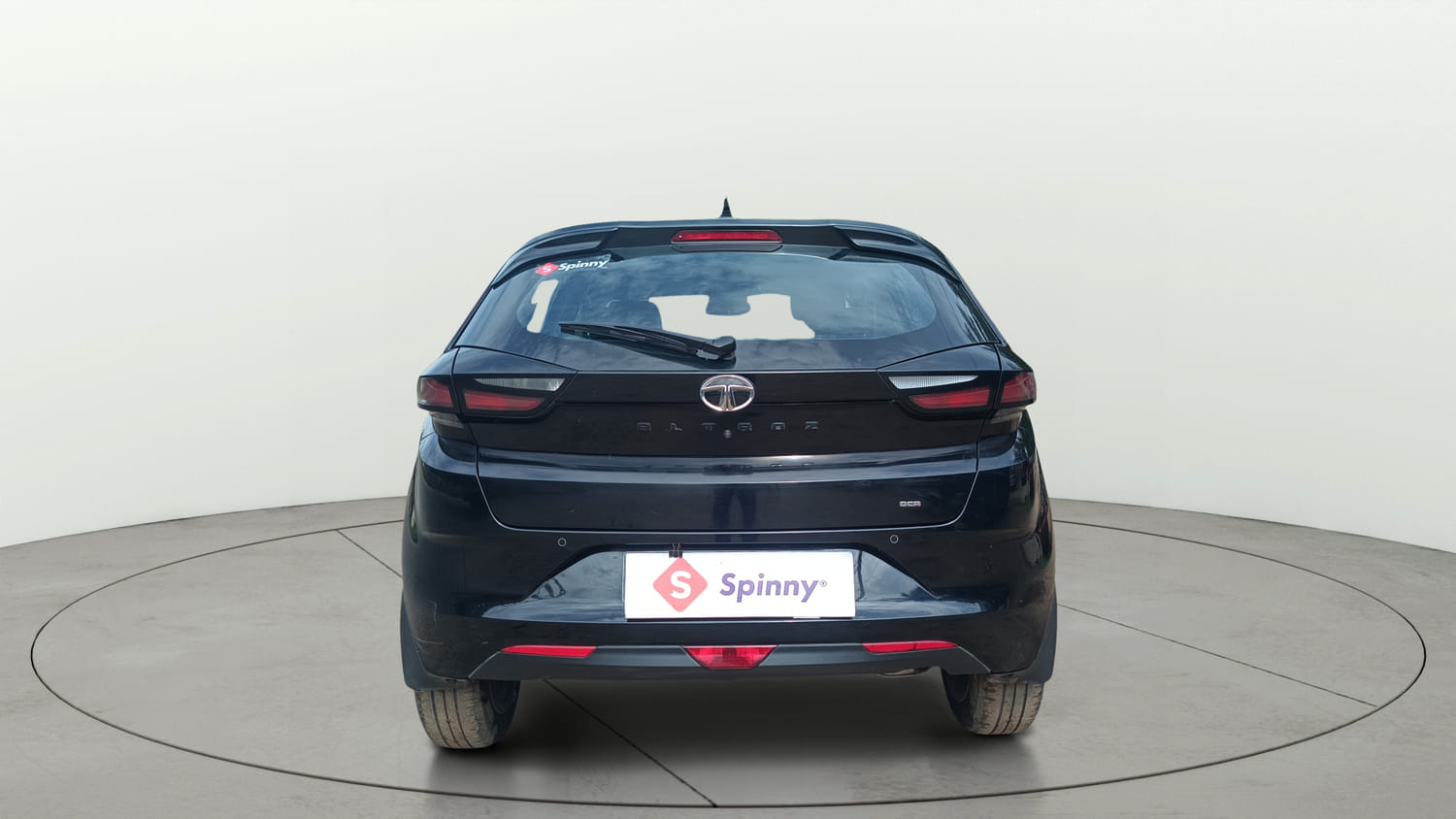 Used 2023 Tata Altroz XZA Plus (S) Dark Edition Petrol Automatic exterior BACK VIEW
