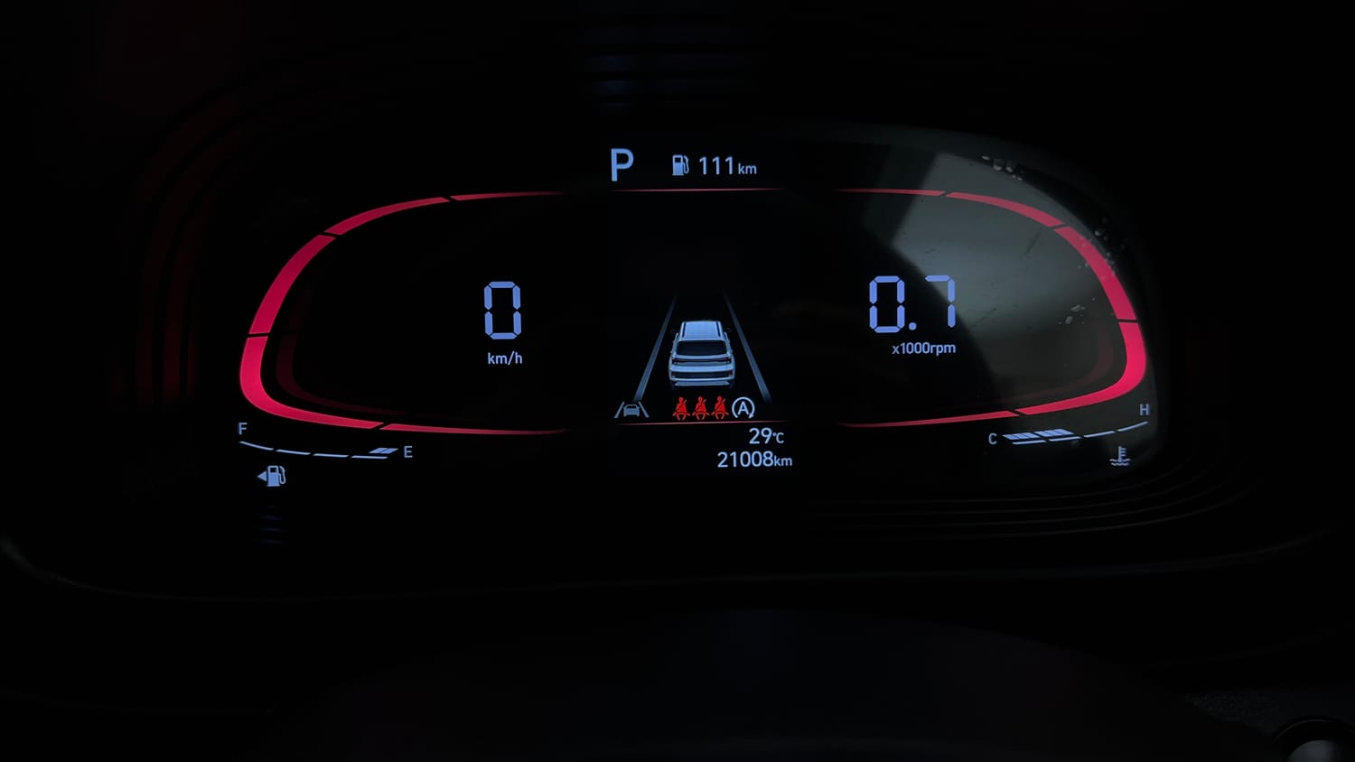 Used 2024 Hyundai Venue N-Line N8 DCT Petrol Automatic interior CLUSTERMETER VIEW
