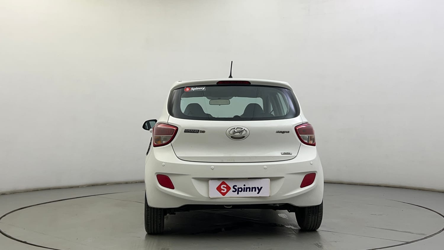 Used 2016 Hyundai Grand i10 Magna AT 1.2 Kappa VTVT Petrol Automatic exterior BACK VIEW