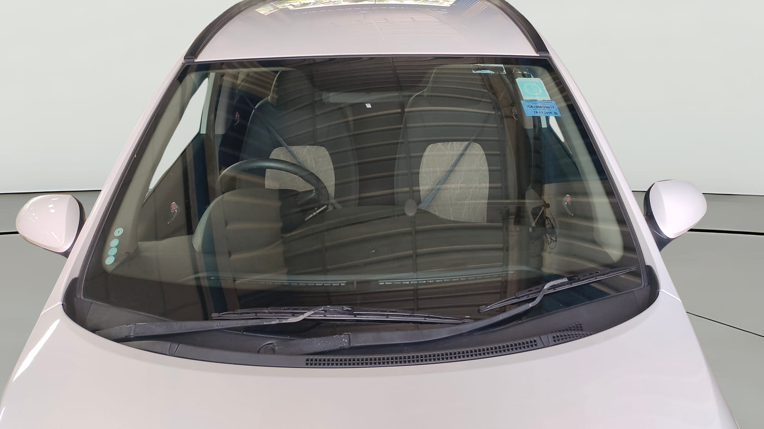 Used 2016 Hyundai Grand i10 Sportz 1.2 Kappa VTVT Petrol Manual exterior FRONT WINDSHIELD VIEW