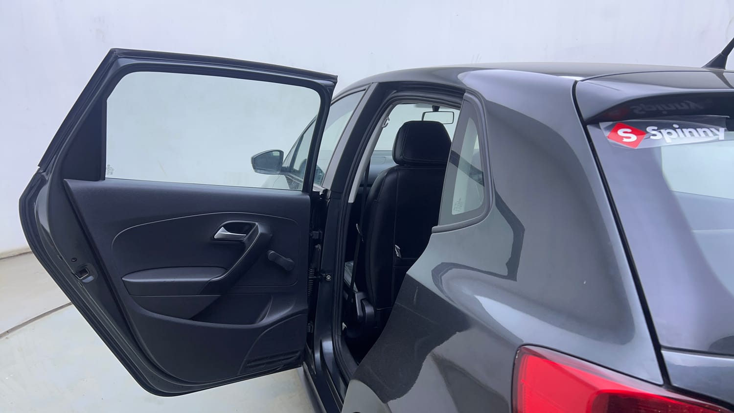 Used 2020 Volkswagen Polo Trendline 1.0L (P) Petrol Manual interior LEFT REAR DOOR OPEN VIEW