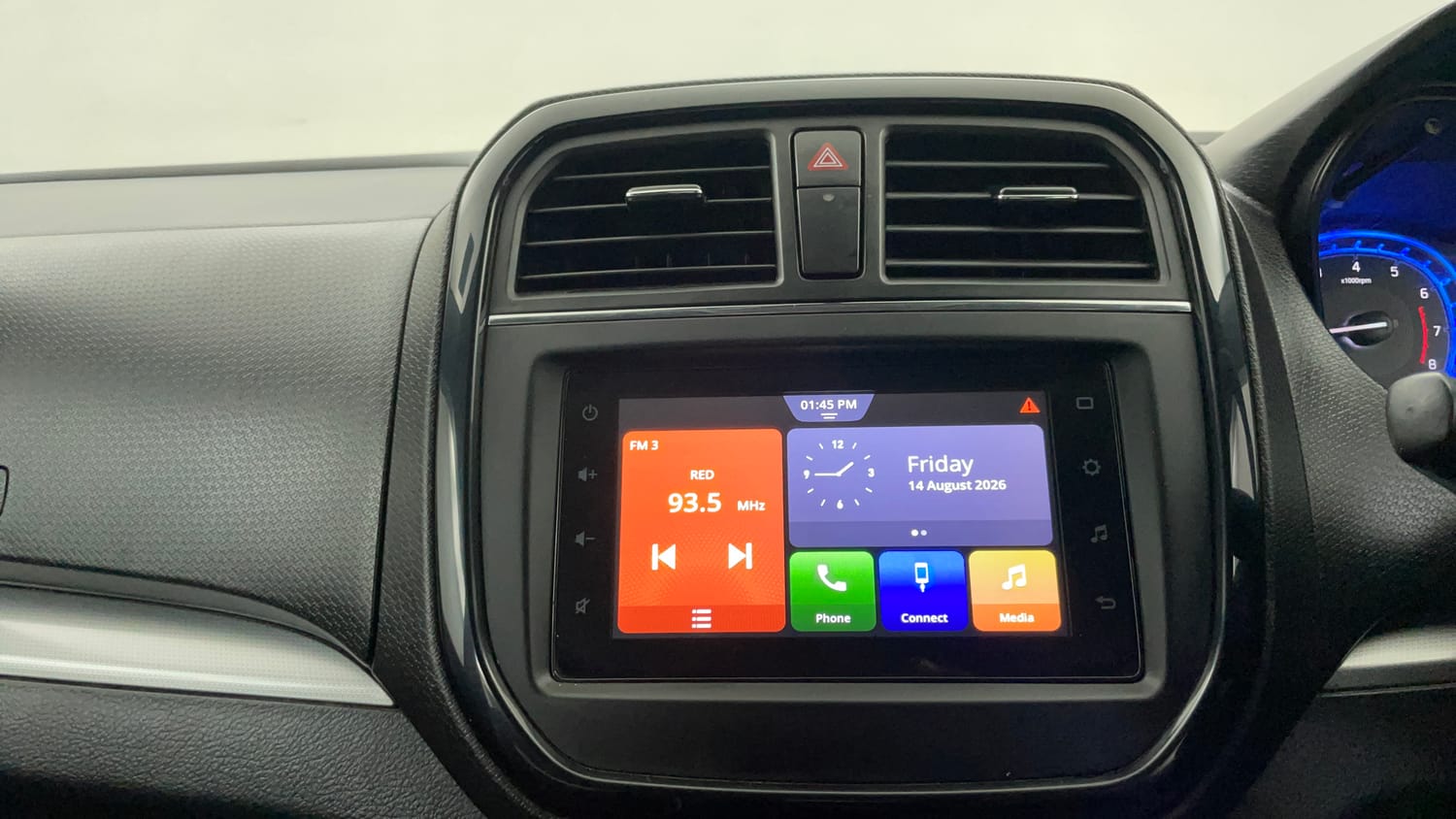 Used 2022 Toyota Urban Cruiser High Grade AT Petrol Automatic interior MUSIC SYSTEM & AC CONTROL VIEW