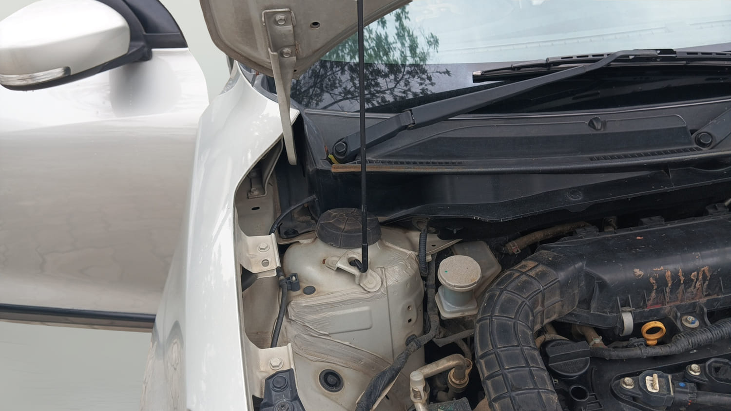 Used 2020 Maruti Suzuki Swift ZXi Petrol Manual engine ENGINE RIGHT SIDE HINGE & APRON VIEW