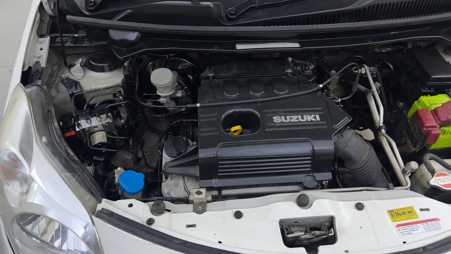 Used 2013 Maruti Suzuki A-Star Vxi (ABS) AT Petrol Automatic engine ENGINE RIGHT SIDE VIEW