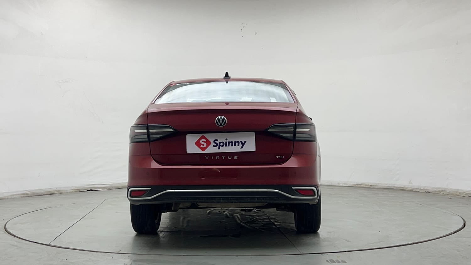 Used 2023 Volkswagen Virtus Highline 1.0 TSI MT Petrol Manual exterior BACK VIEW