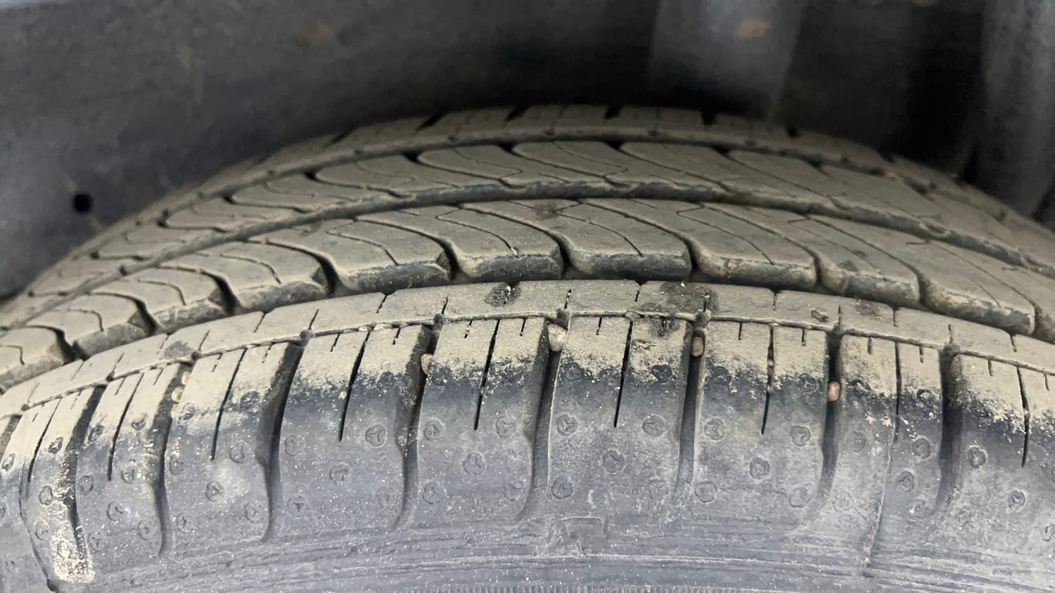 Used 2017 Maruti Suzuki Celerio ZXi AMT Petrol Automatic tyres LEFT REAR TYRE TREAD VIEW