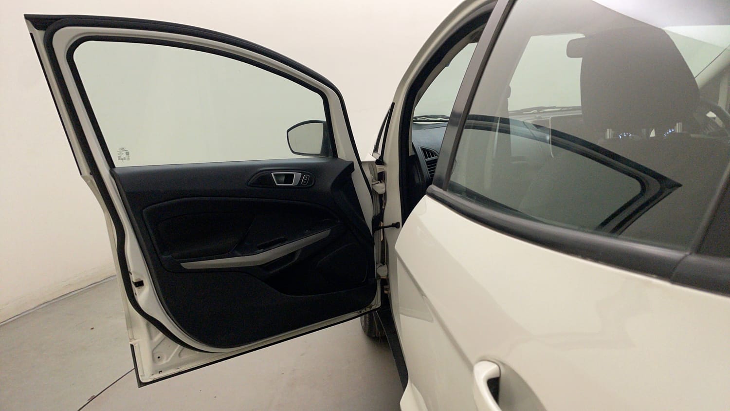 Used 2018 Ford EcoSport Titanium 1.5L Ti-VCT Petrol Manual interior LEFT FRONT DOOR OPEN VIEW