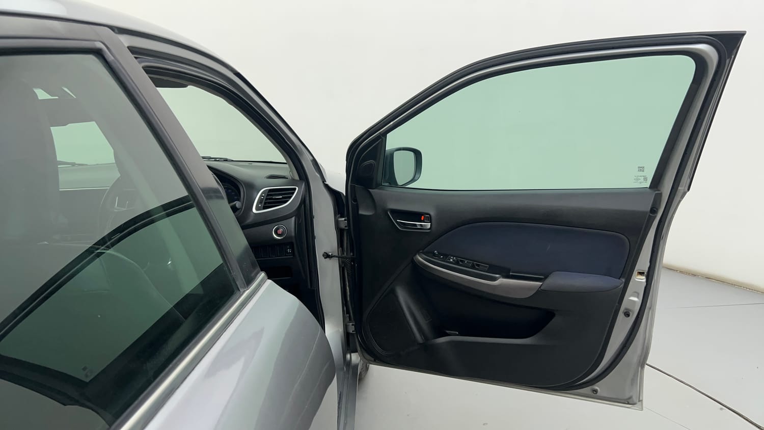 Used 2019 Maruti Suzuki Baleno Alpha Petrol Manual interior RIGHT FRONT DOOR OPEN VIEW