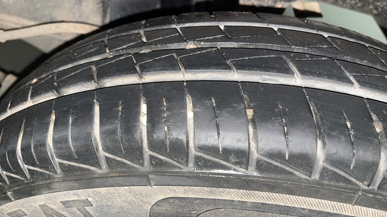 Used 2021 Maruti Suzuki Alto 800 Vxi Plus Petrol Manual tyres LEFT REAR TYRE TREAD VIEW