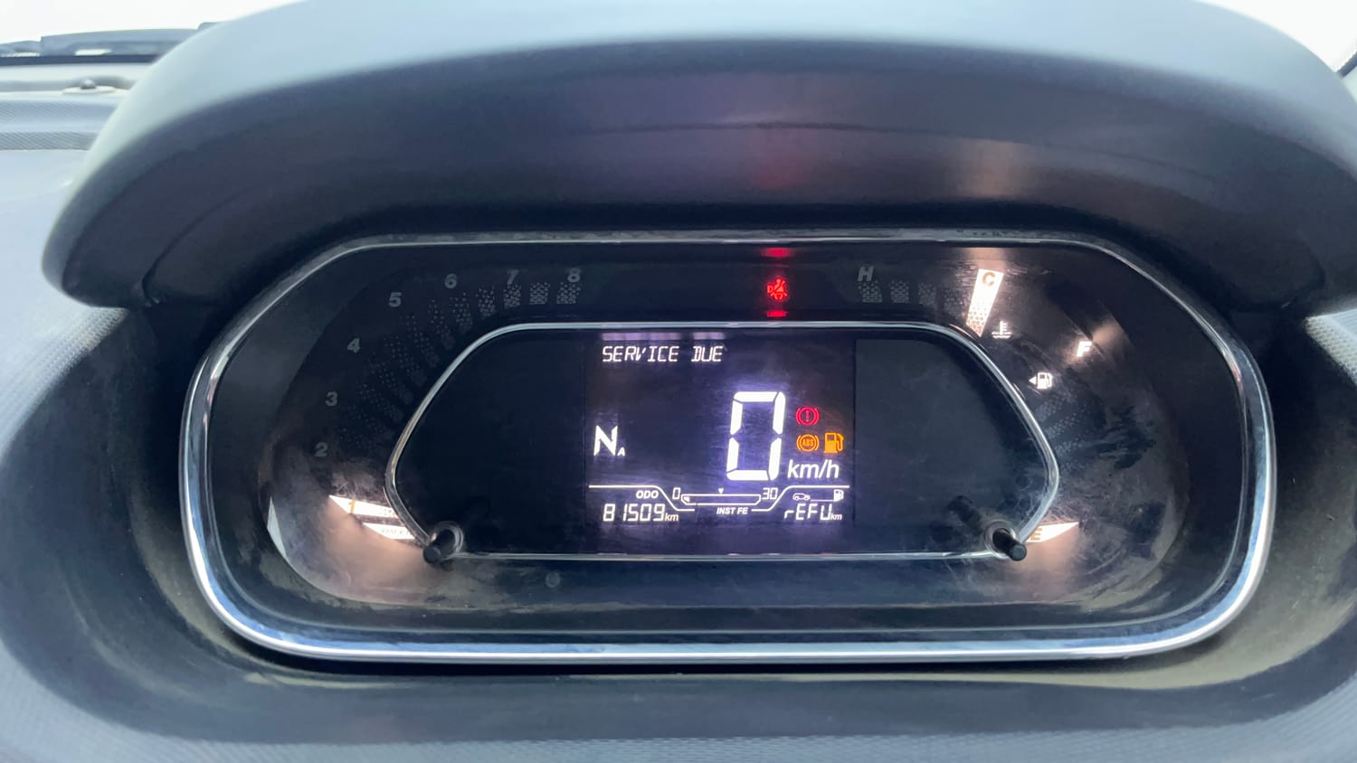 Used 2021 Tata Tiago XZA Plus Petrol Automatic interior CLUSTERMETER VIEW