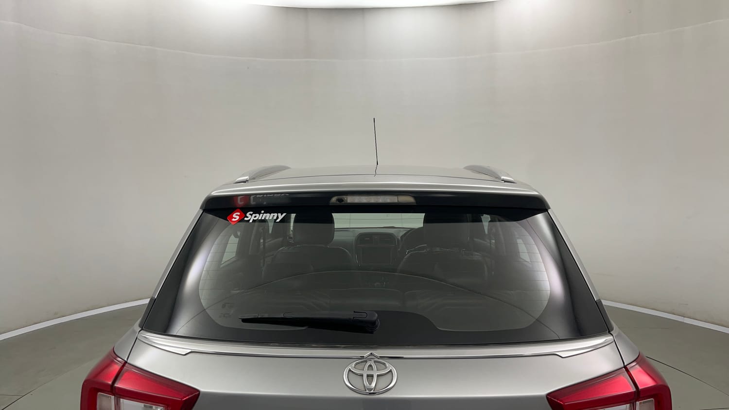 Used 2022 Toyota Urban Cruiser High Grade AT Petrol Automatic exterior BACK WINDSHIELD VIEW