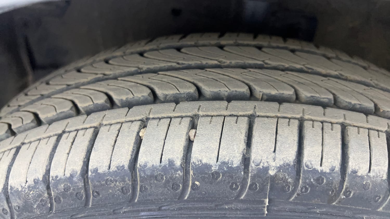 Used 2017 Maruti Suzuki Celerio ZXi AMT Petrol Automatic tyres LEFT FRONT TYRE TREAD VIEW