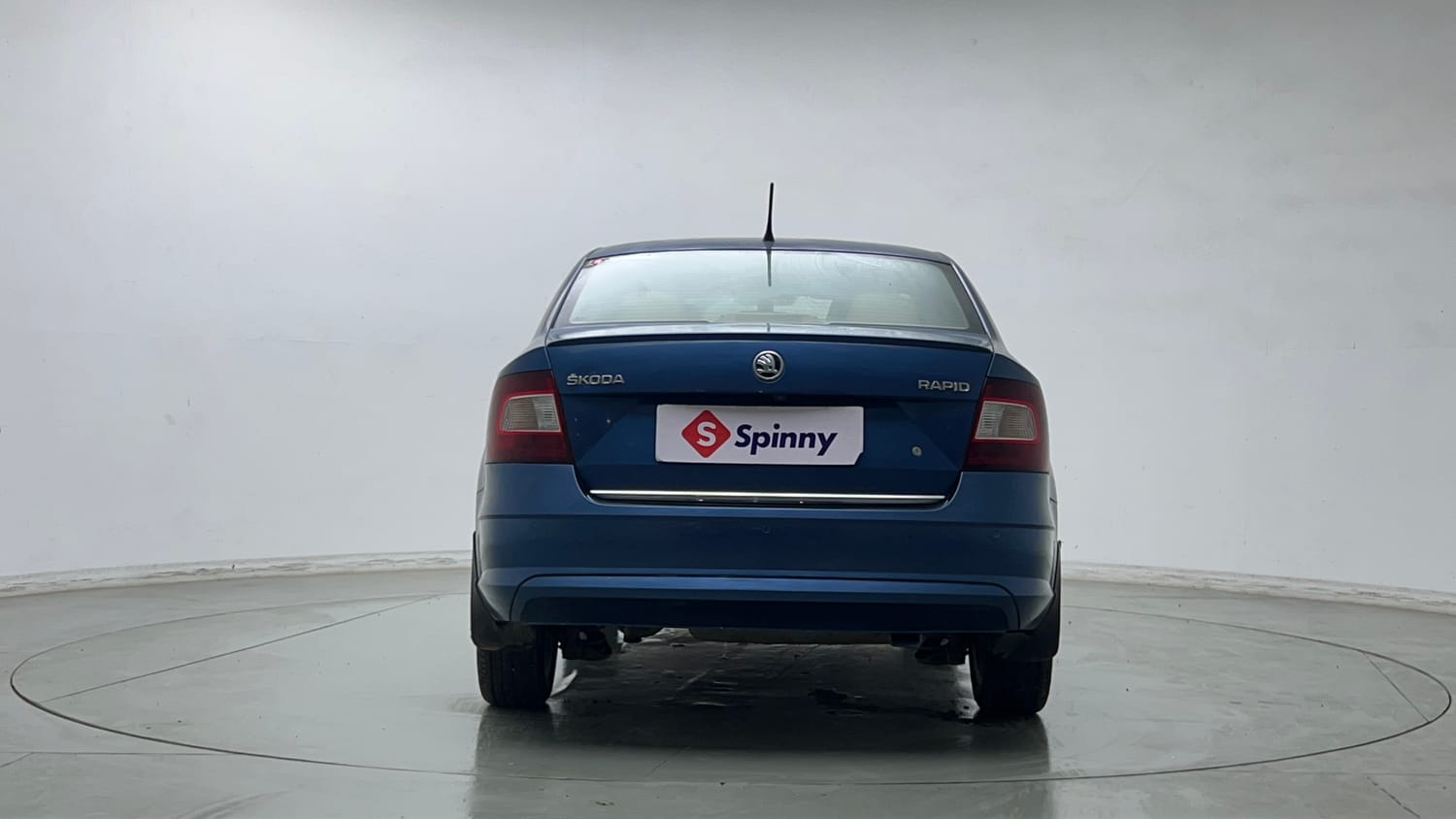 Used 2018 Skoda Rapid Style 1.6 MPI Petrol Manual exterior BACK VIEW