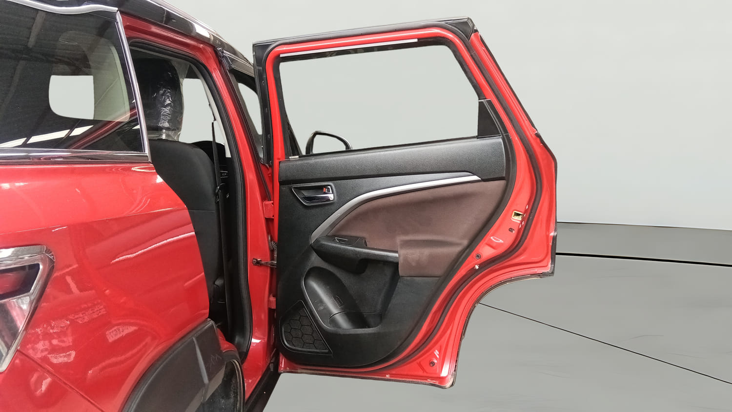 Used 2022 Maruti Suzuki Brezza ZXi Plus Petrol Manual interior RIGHT REAR DOOR OPEN VIEW