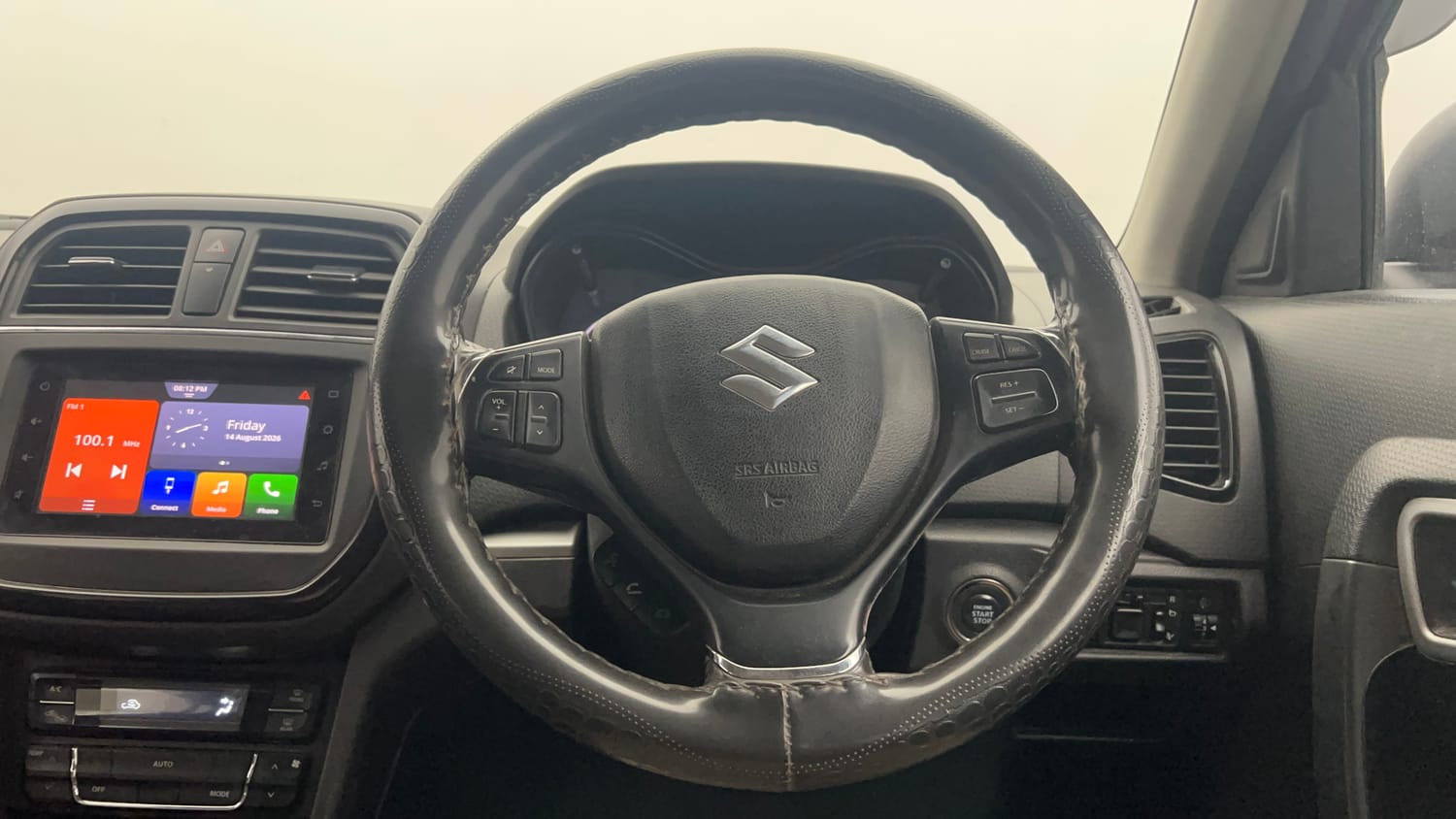 Used 2022 Maruti Suzuki Vitara Brezza [2020-2022] ZXI Plus Dual Tone Petrol Manual interior STEERING VIEW