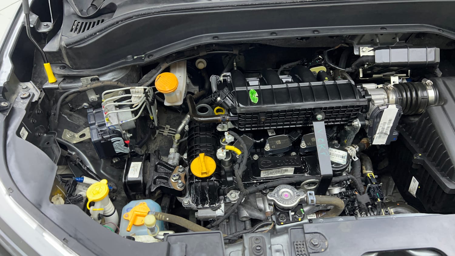 Used 2023 Tata Punch Pure MT Petrol Manual engine ENGINE RIGHT SIDE VIEW