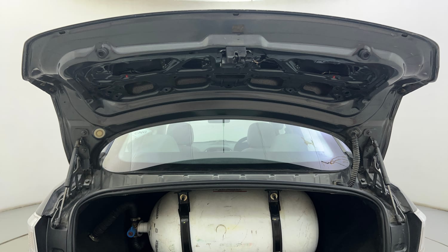 Used 2022 Tata Tigor XZ CNG Cng Manual interior DICKY DOOR OPEN VIEW