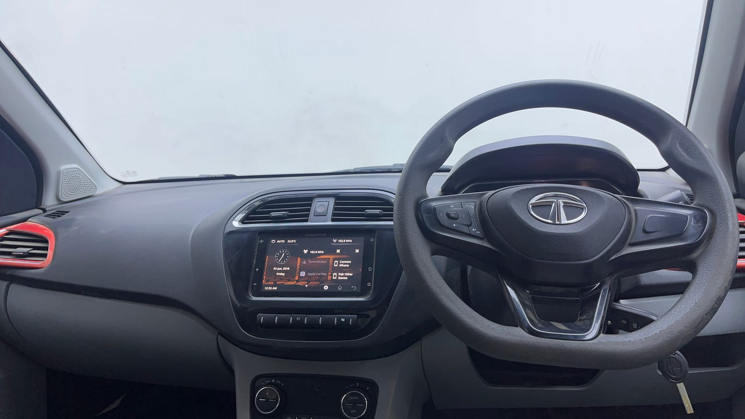 Used 2021 Tata Tiago XZA Plus Petrol Automatic interior DASHBOARD VIEW