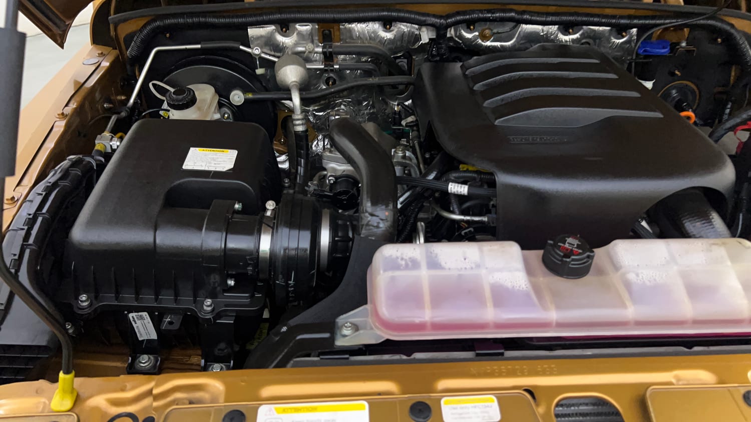 Used 2023 Mahindra Thar LX Hard Top Petrol AT RWD Petrol Automatic engine ENGINE RIGHT SIDE VIEW