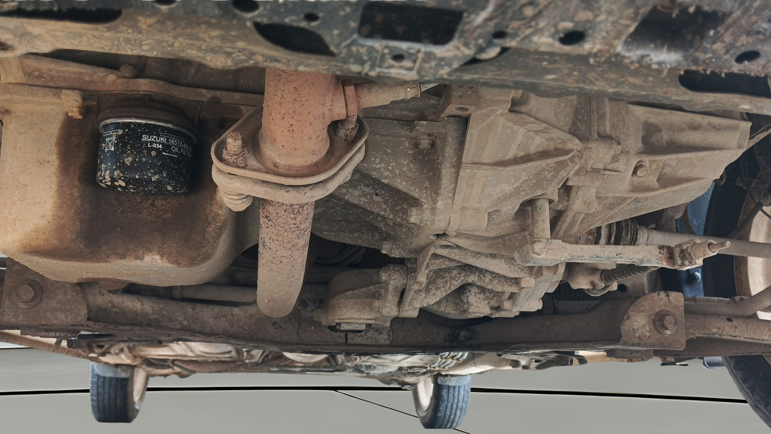 Used 2020 Maruti Suzuki Swift ZXi Petrol Manual extra FRONT LEFT UNDERBODY VIEW