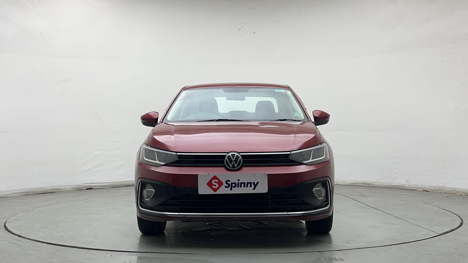 Used 2023 Volkswagen Virtus Highline 1.0 TSI MT Petrol Manual exterior FRONT VIEW