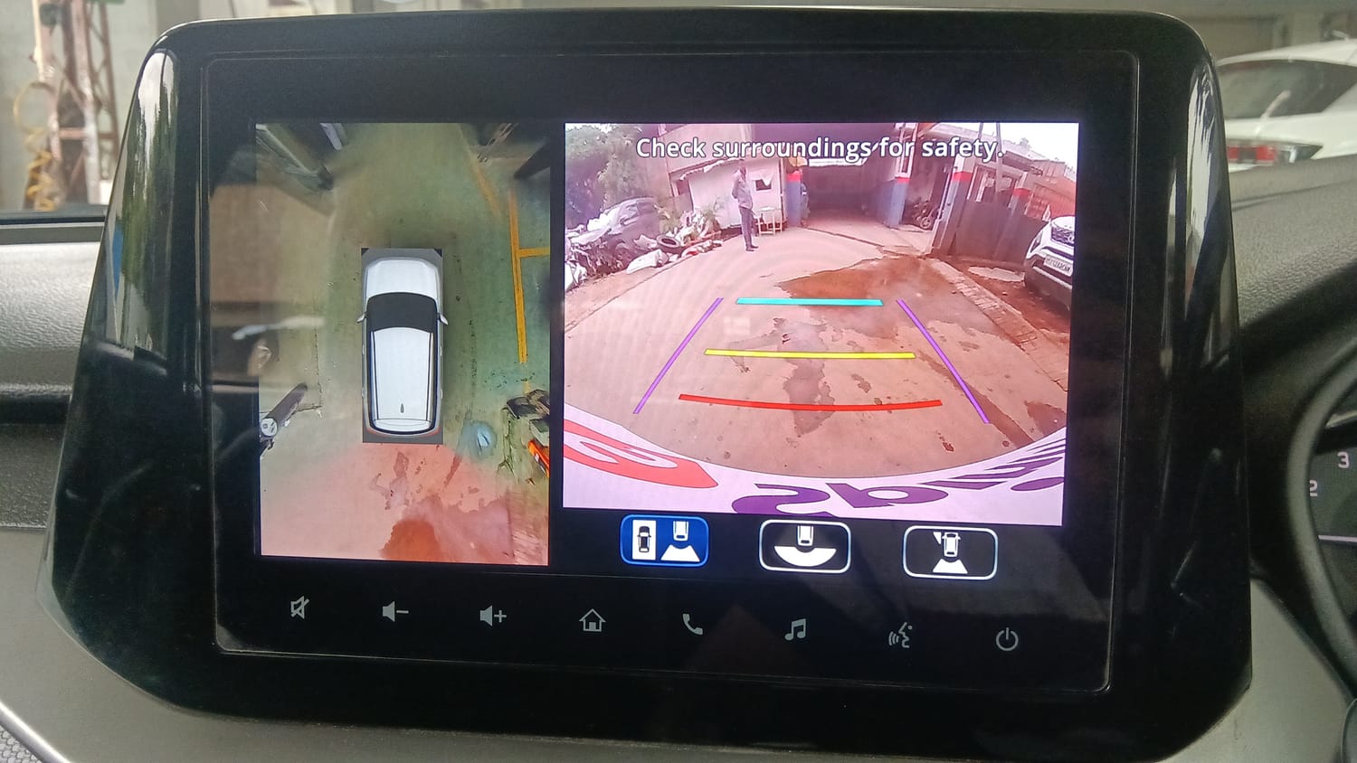 Used 2022 Maruti Suzuki Brezza ZXi Plus Petrol Manual top_features 360 view camera
