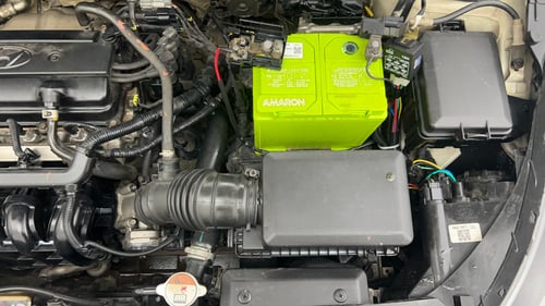 Used 2015 Hyundai Elite i20 Sportz 1.2 (O) Petrol Manual engine ENGINE LEFT SIDE VIEW
