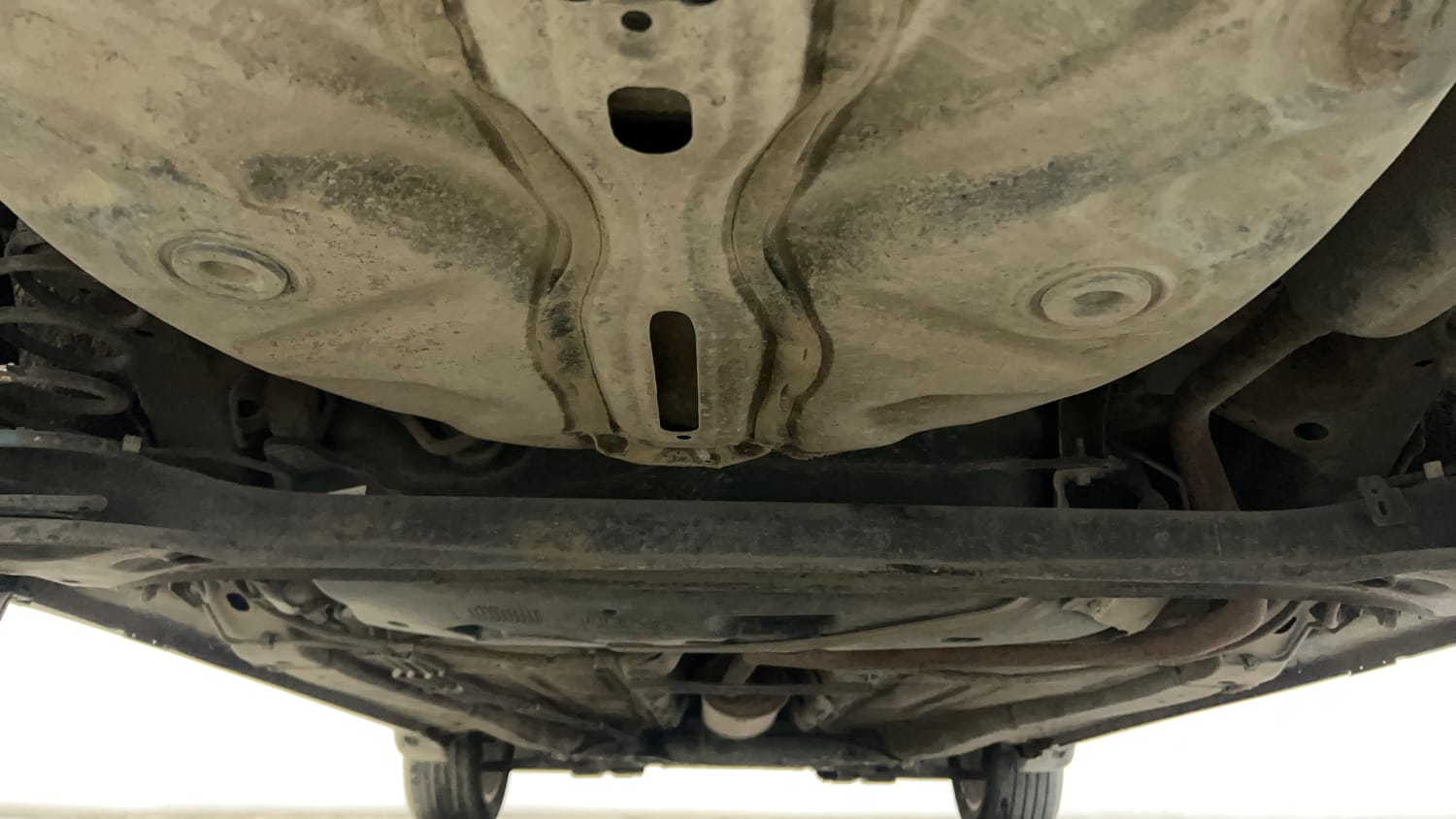 Used 2019 Maruti Suzuki Baleno Alpha Petrol Manual extra REAR UNDERBODY VIEW (TAKEN FROM REAR)