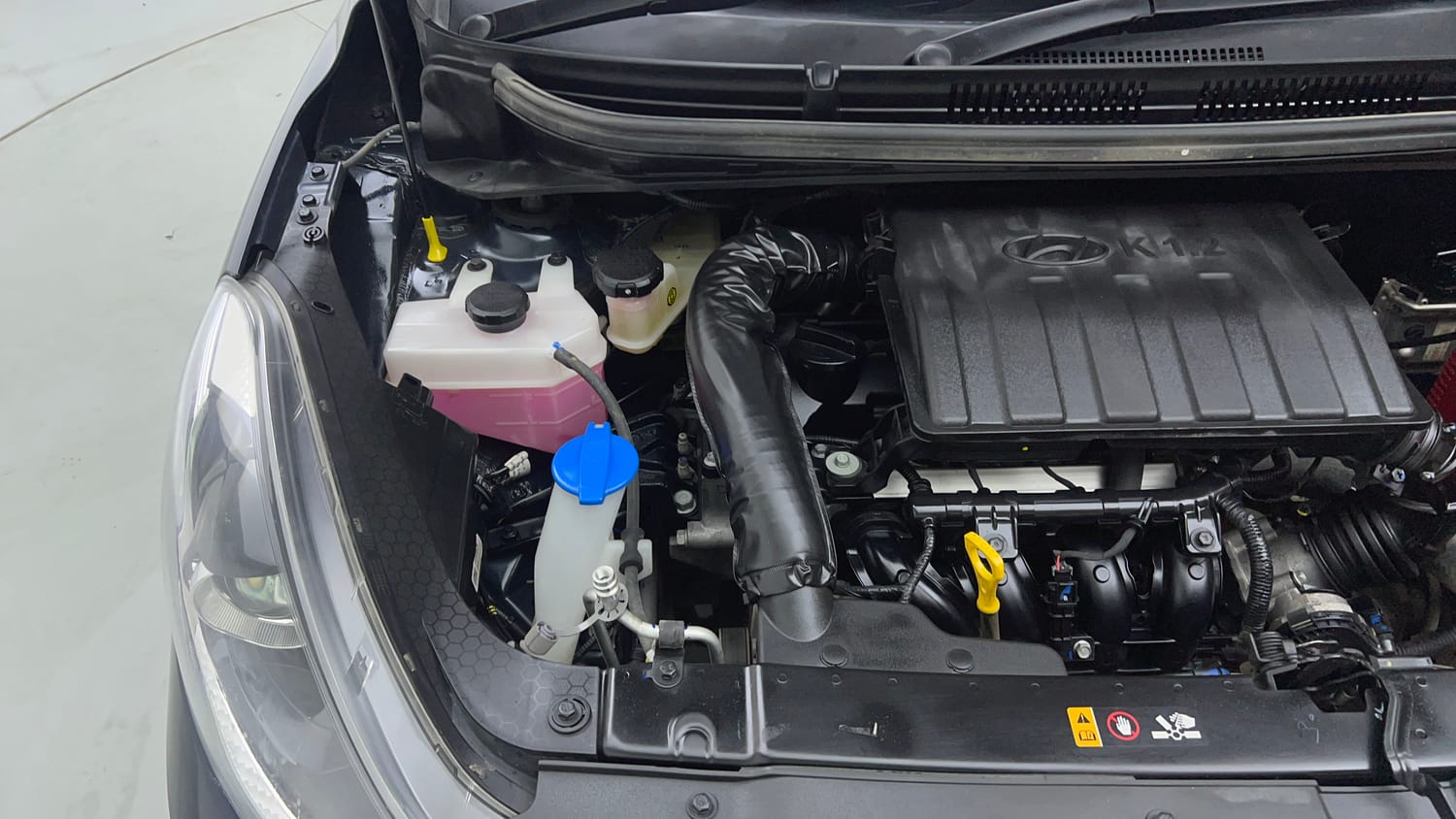 Used 2024 Hyundai Grand i10 Nios Sportz 1.2 Kappa VTVT Petrol Manual engine ENGINE RIGHT SIDE VIEW