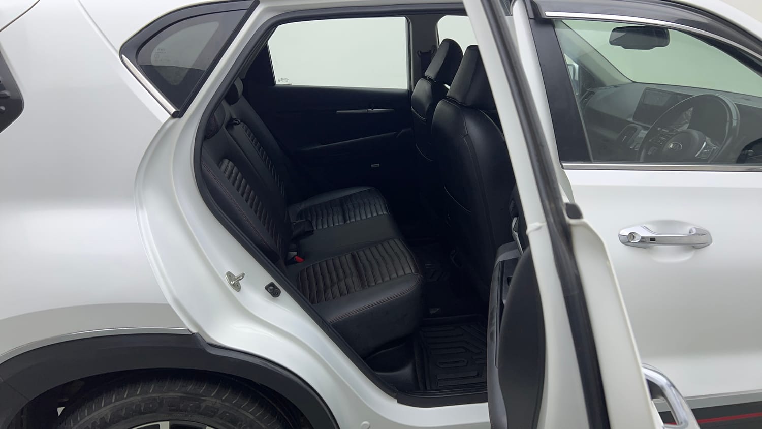 Used 2021 Kia Sonet GTX Plus 1.5 AT Diesel Automatic interior RIGHT SIDE REAR DOOR CABIN VIEW