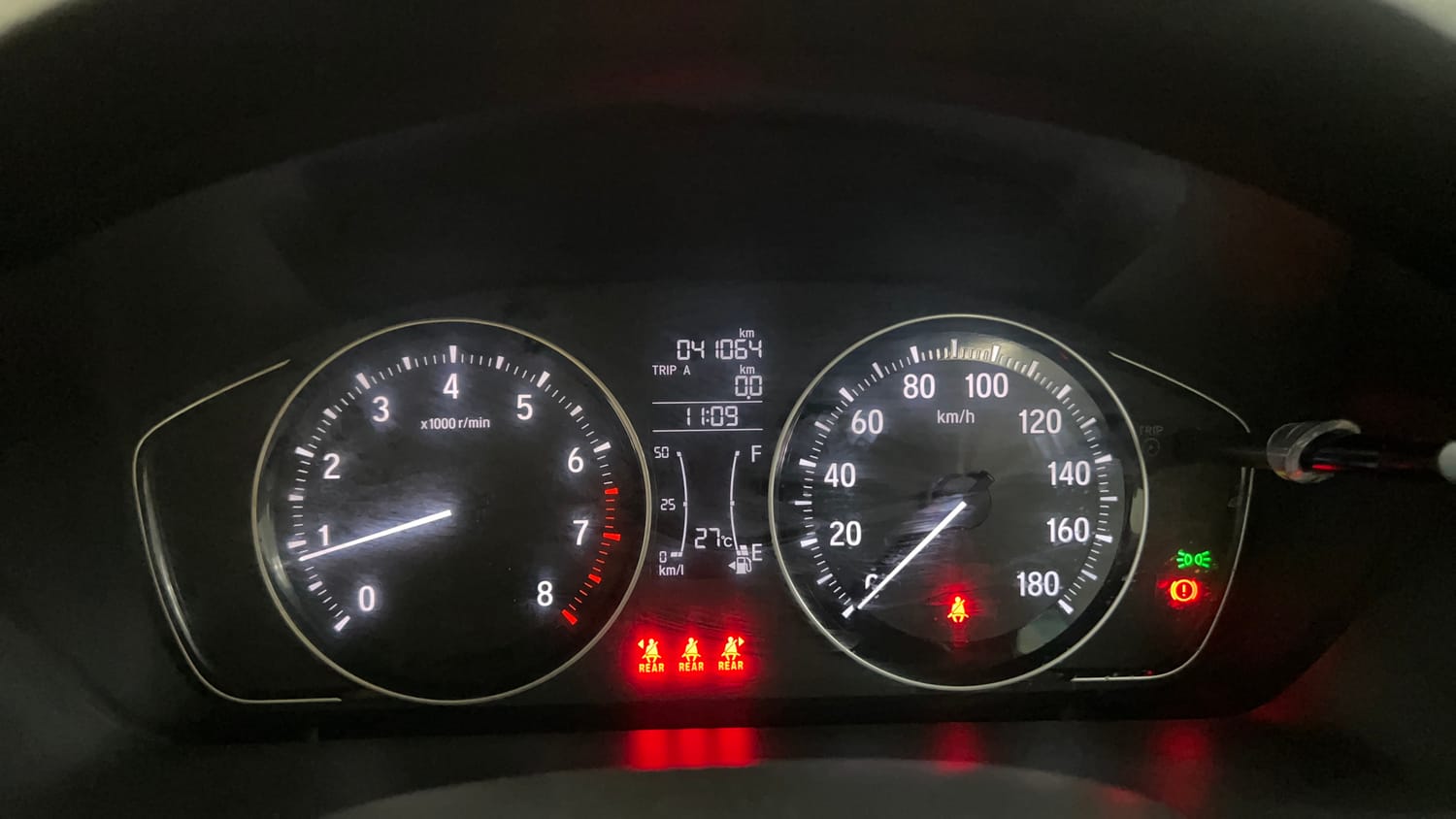 Used 2024 Honda Amaze 1.2 VX i-VTEC CNG (Outside Fitted) Cng Manual interior CLUSTERMETER VIEW