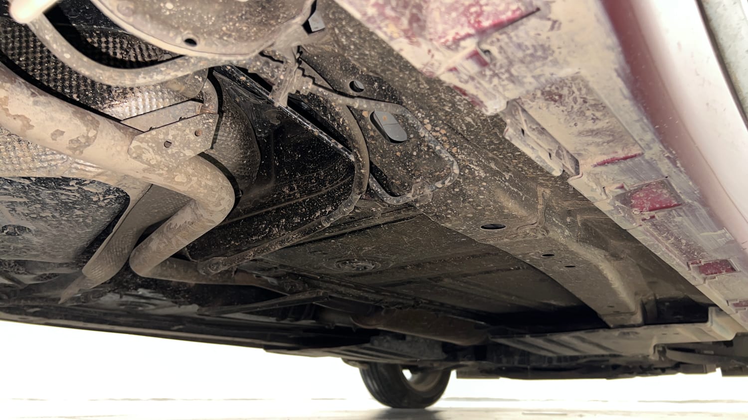 Used 2022 Maruti Suzuki Baleno Alpha AGS Petrol Automatic extra REAR RIGHT UNDERBODY VIEW