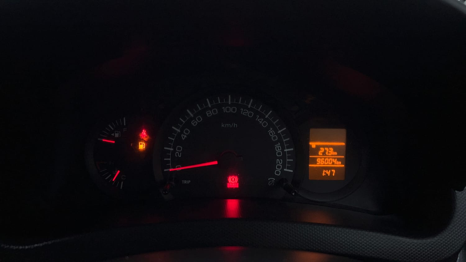 Used 2017 Maruti Suzuki Swift Lxi (O) Petrol Manual interior CLUSTERMETER VIEW