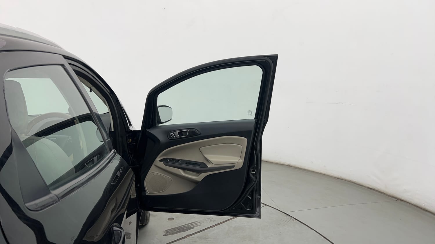 Used 2019 Ford EcoSport Titanium 1.5L TDCi Diesel Manual interior RIGHT FRONT DOOR OPEN VIEW