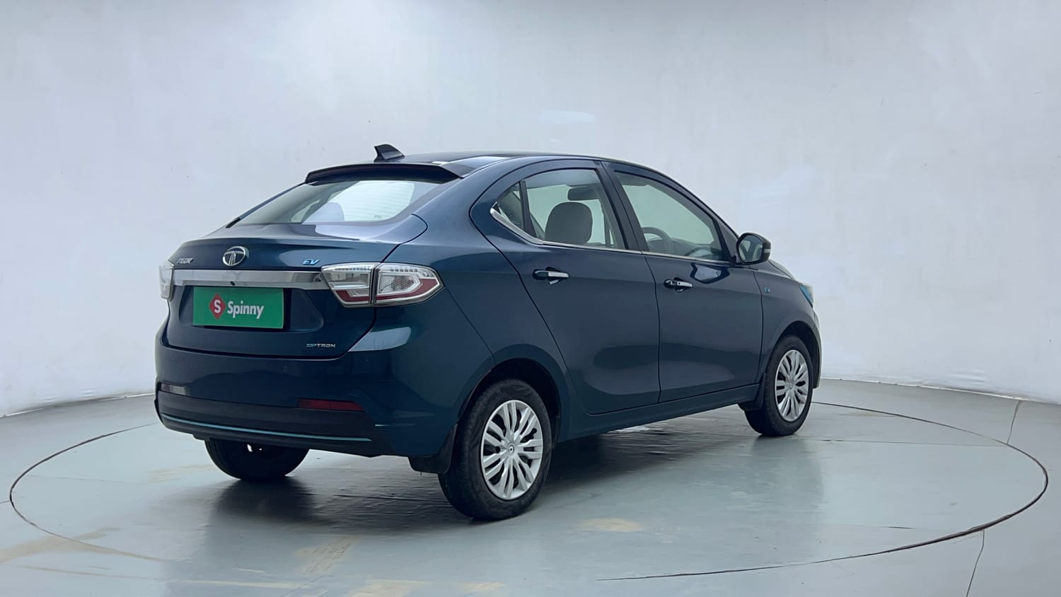 Used 2022 Tata Tigor EV XZ Plus Electric Automatic exterior RIGHT REAR CORNER VIEW