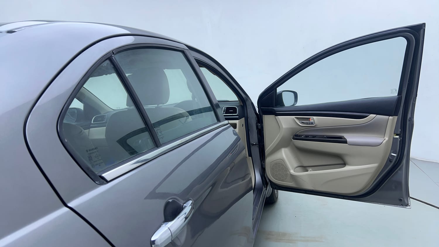 Used 2017 Maruti Suzuki Ciaz Alpha 1.4 AT Petrol Automatic interior RIGHT FRONT DOOR OPEN VIEW