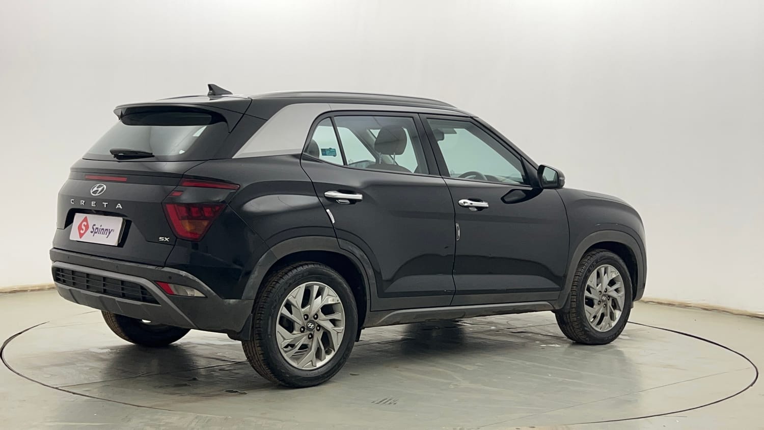 Used 2023 Hyundai Creta SX 1.5 Petrol Petrol Manual exterior RIGHT REAR CORNER VIEW