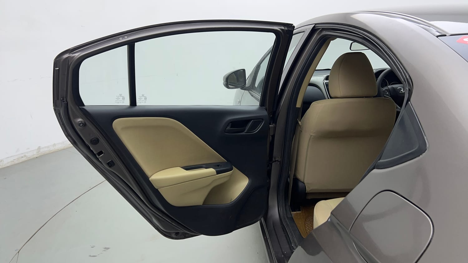 Used 2016 Honda City SV CVT Petrol Automatic interior LEFT REAR DOOR OPEN VIEW