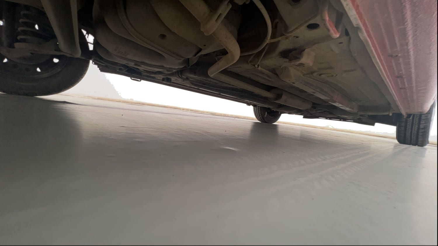 Used 2015 Maruti Suzuki Celerio VXi AMT Petrol Automatic extra REAR RIGHT UNDERBODY VIEW