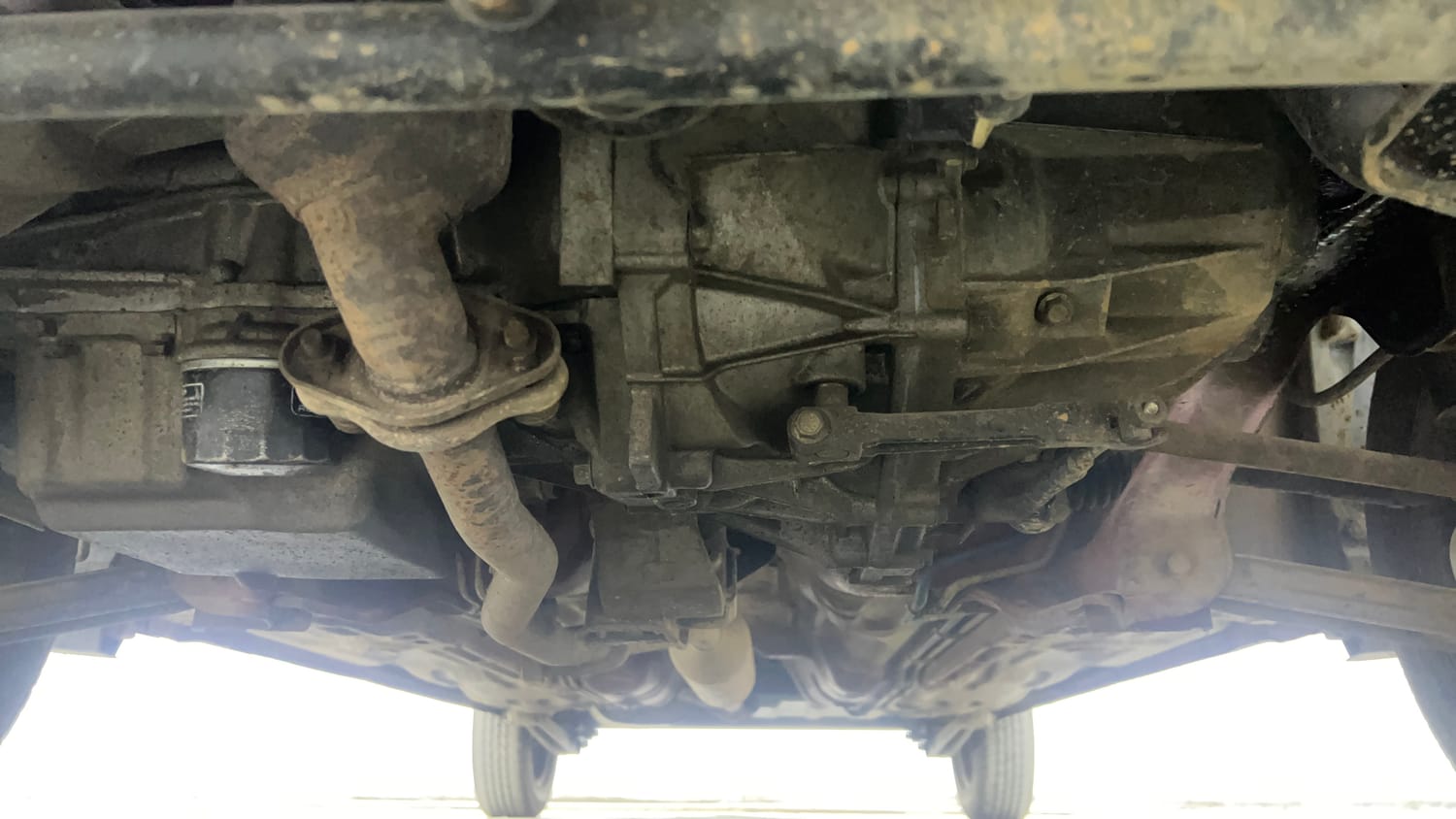 Used 2015 Maruti Suzuki Alto K10 VXi Petrol Manual extra FRONT LEFT UNDERBODY VIEW