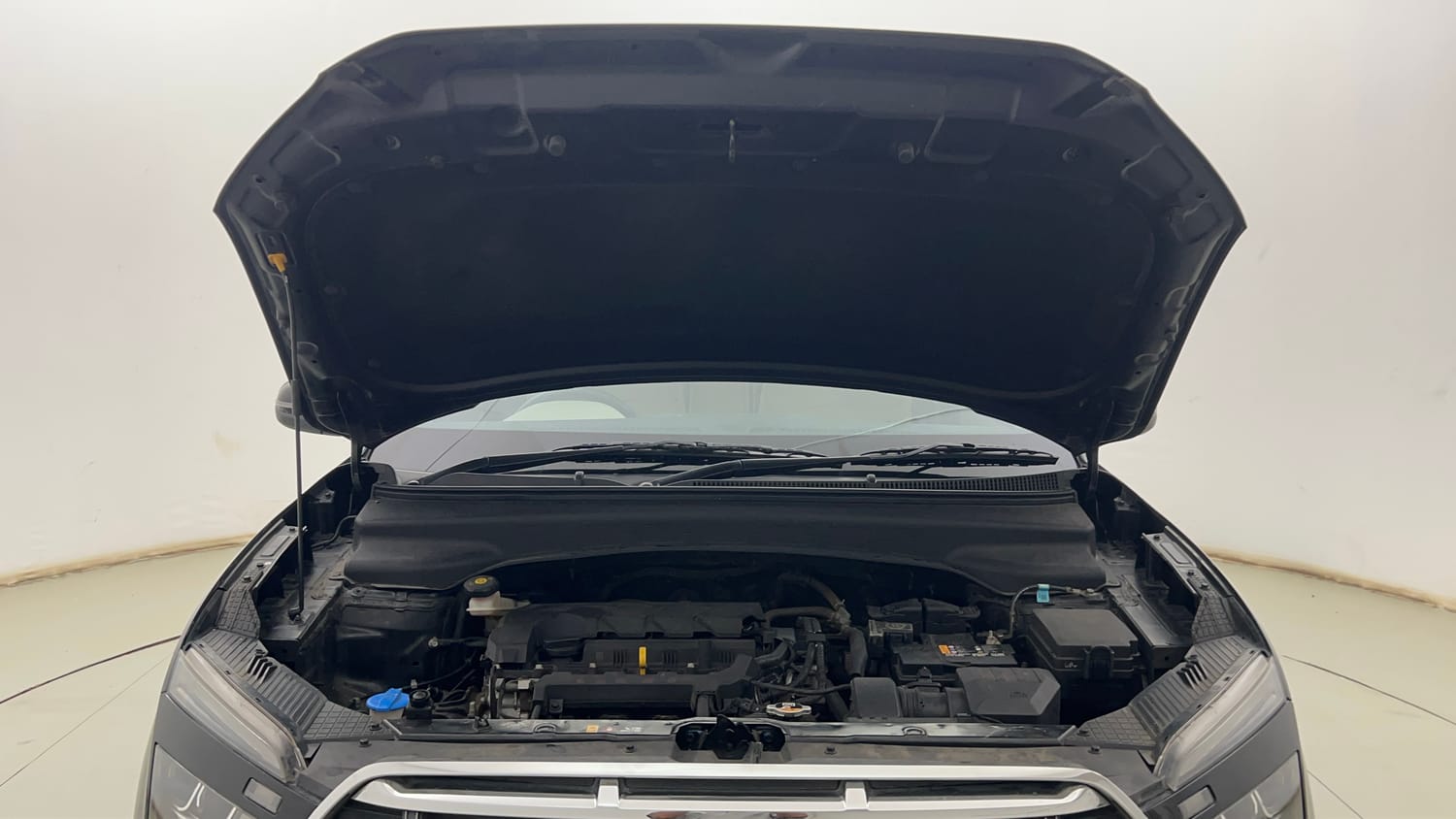 Used 2023 Hyundai Creta SX 1.5 Petrol Petrol Manual engine ENGINE & BONNET OPEN FRONT VIEW