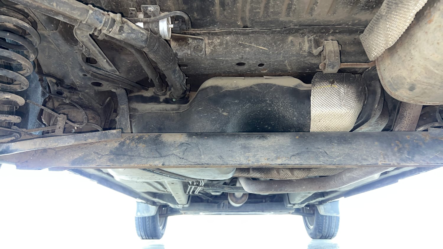 Used 2017 Ford EcoSport Titanium 1.5L Ti-VCT Petrol Manual extra REAR UNDERBODY VIEW (TAKEN FROM REAR)