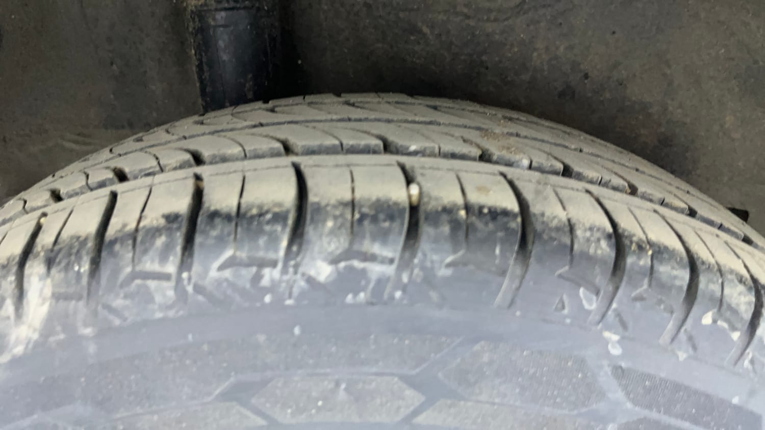 Used 2016 Honda Jazz VX Petrol Petrol Manual tyres RIGHT REAR TYRE TREAD VIEW