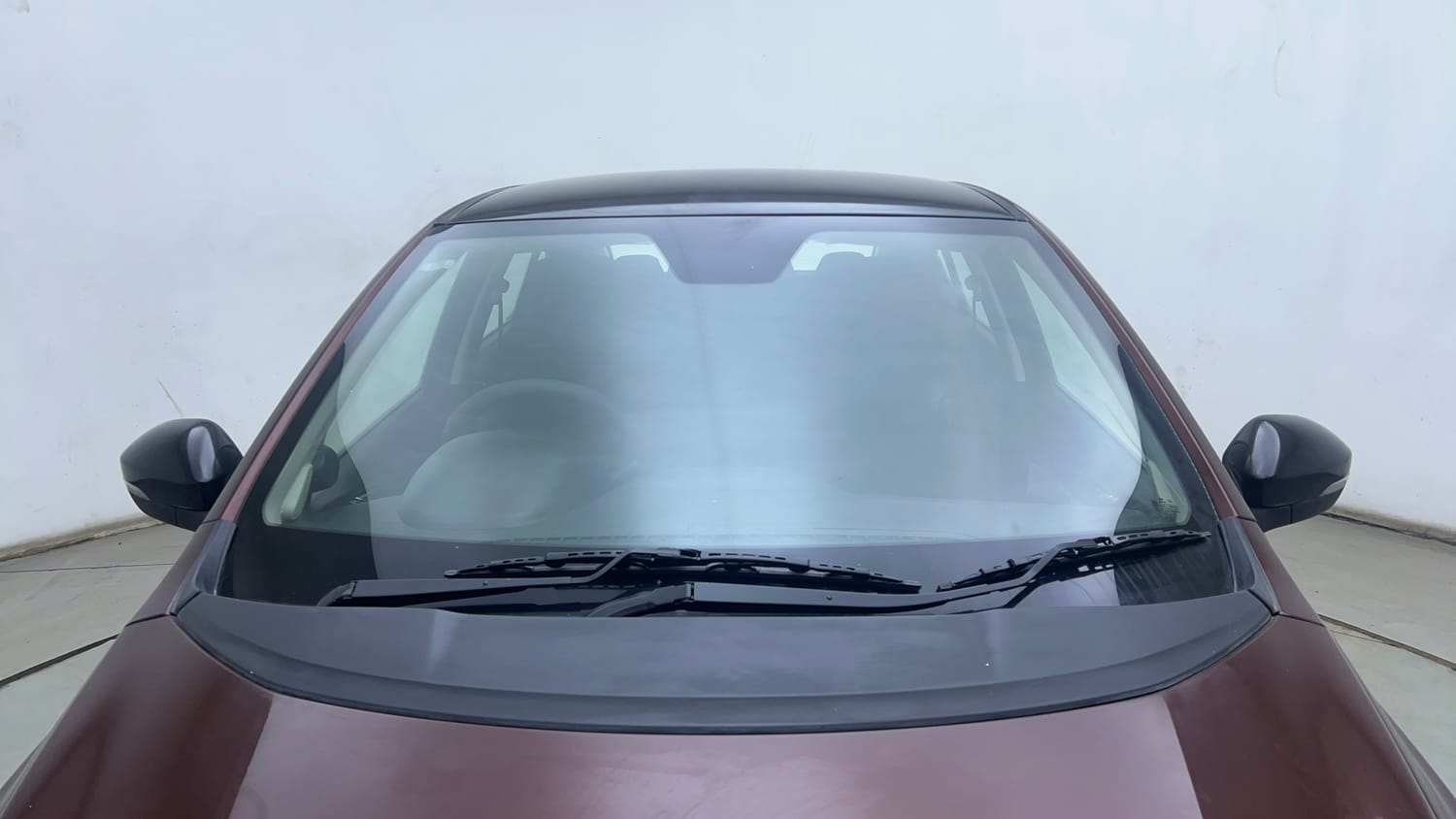 Used 2022 Tata Tigor XZA Plus Dual Tone Petrol Automatic exterior FRONT WINDSHIELD VIEW