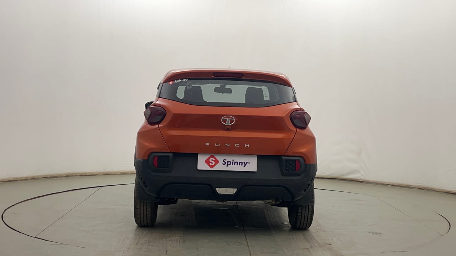 Used 2023 Tata Punch Adventure Rhythm Pack MT Petrol Manual exterior BACK VIEW