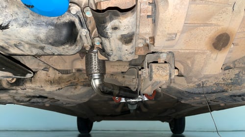 Used 2012 Hyundai i10 Sportz 1.2 Kappa2 Petrol Manual extra FRONT LEFT UNDERBODY VIEW