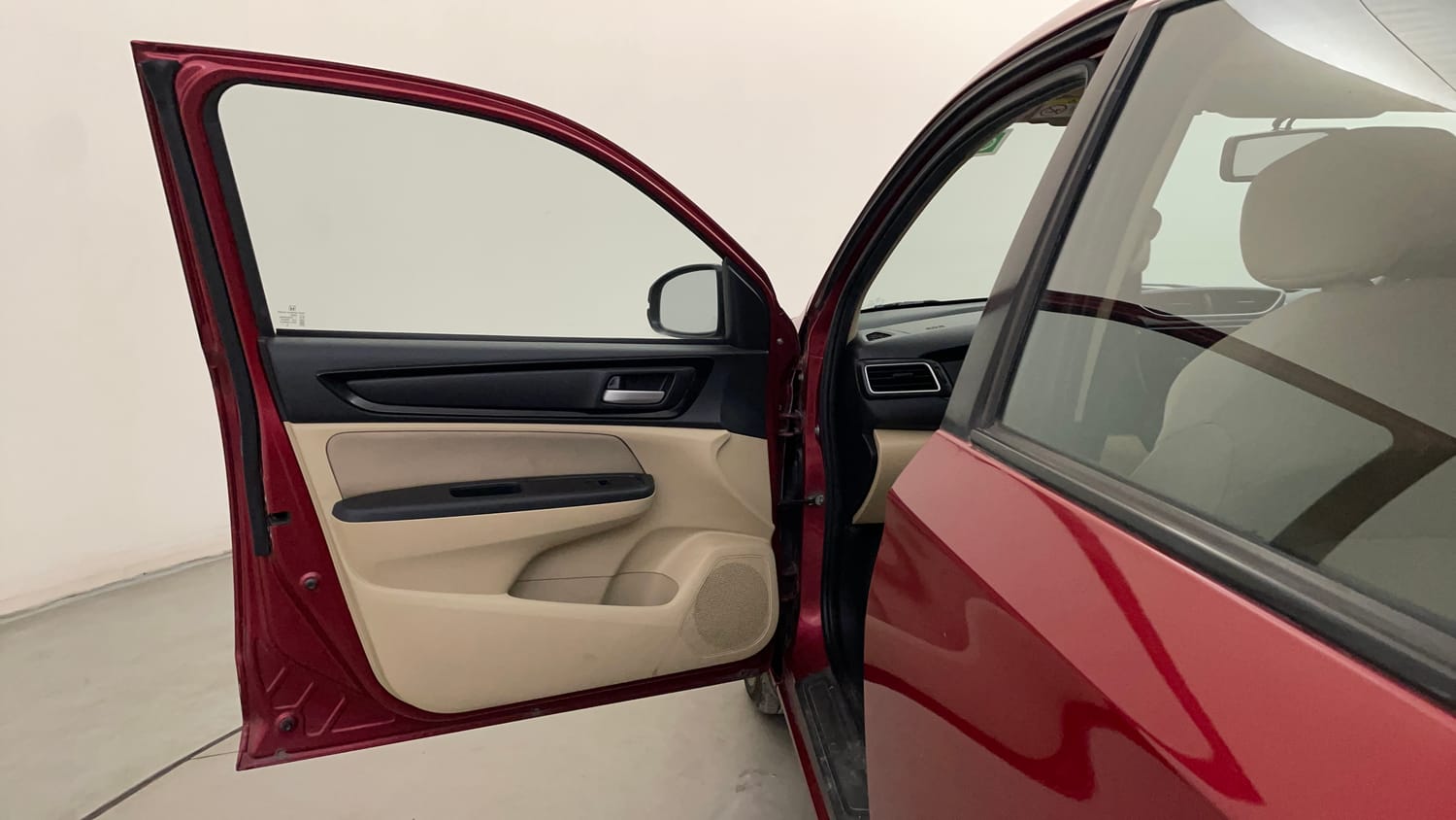 Used 2019 Honda Amaze 1.2 V CVT Petrol Petrol Automatic interior LEFT FRONT DOOR OPEN VIEW